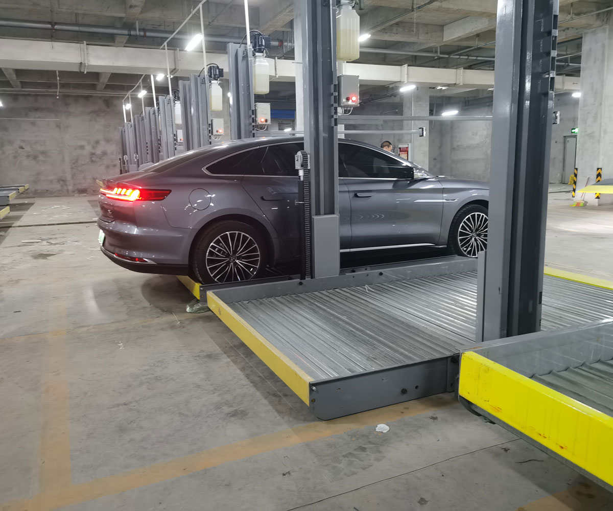 貴陽市PSH上下升降機械車庫拆除