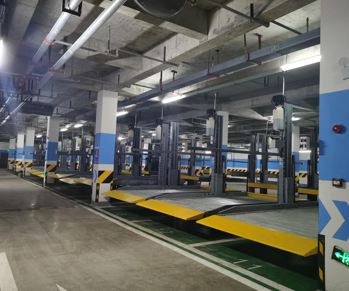 遵義市地下室兩層簡易式停車寶